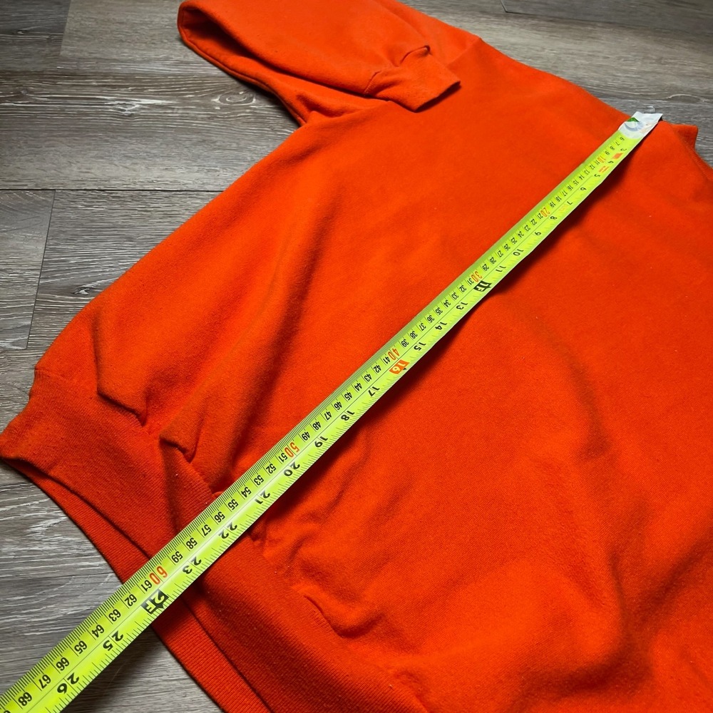 Peanuts Snoopy Sweatshirt Unisex Medium Orange Halloween Joe Cool Graphic 90s - Picture 8 of 10
